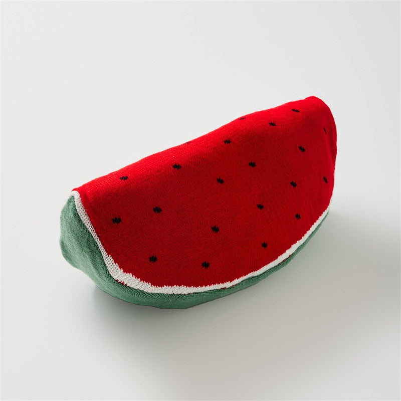 Kissen im Cartoon-Design: Wassermelone & Avocado – Bild 3 | LuxeStyle