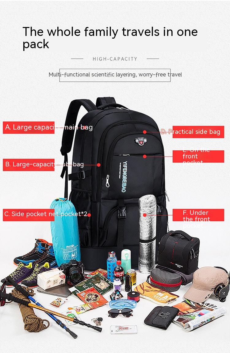 Grosser Outdoor Rucksack für Reisen & Bergtouren – Bild 10 | LuxeStyle