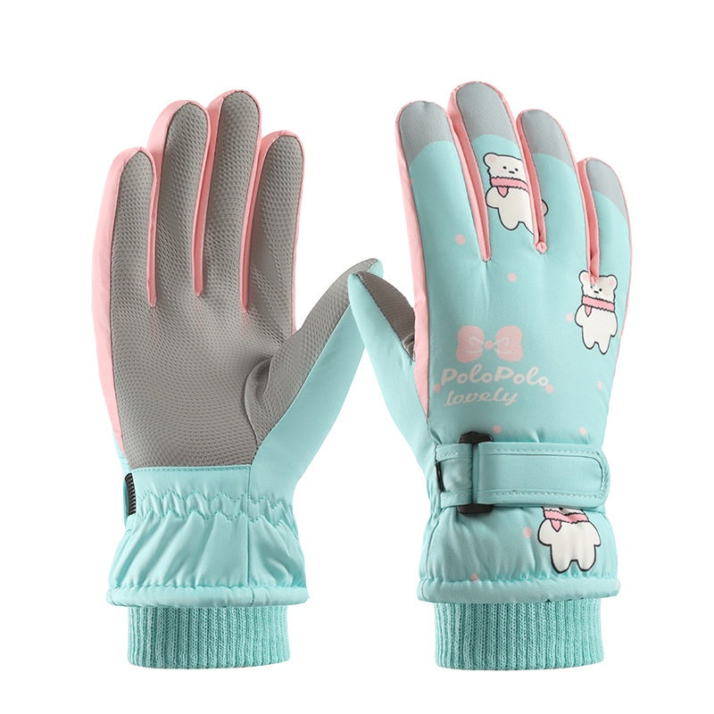 Fleece-gefütterte Kinder-Handschuhe