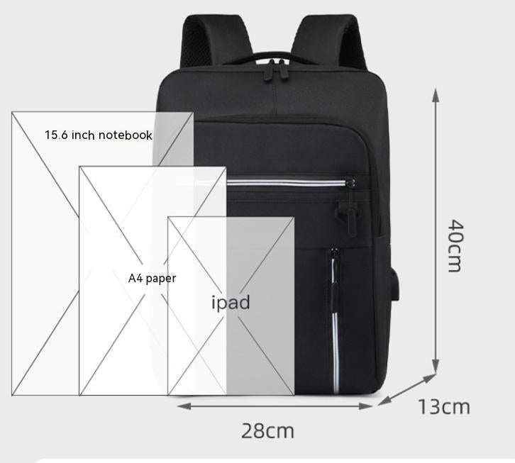 USB Lade-Rucksack für Business & Freizeit – Bild 12 | LuxeStyle