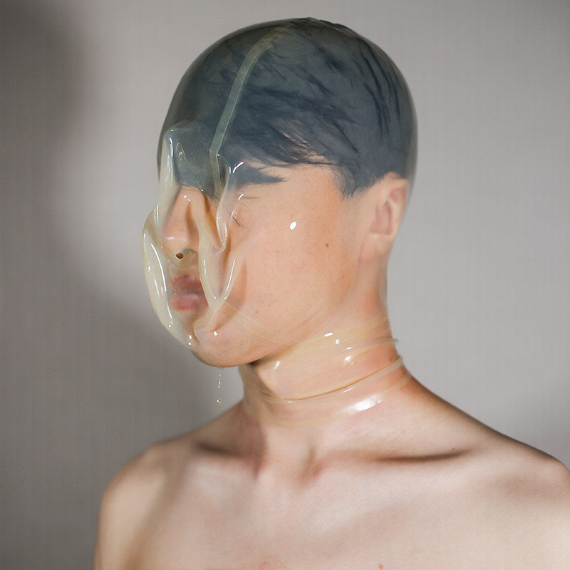 Latex-Haube Halloween Cosplay Maske