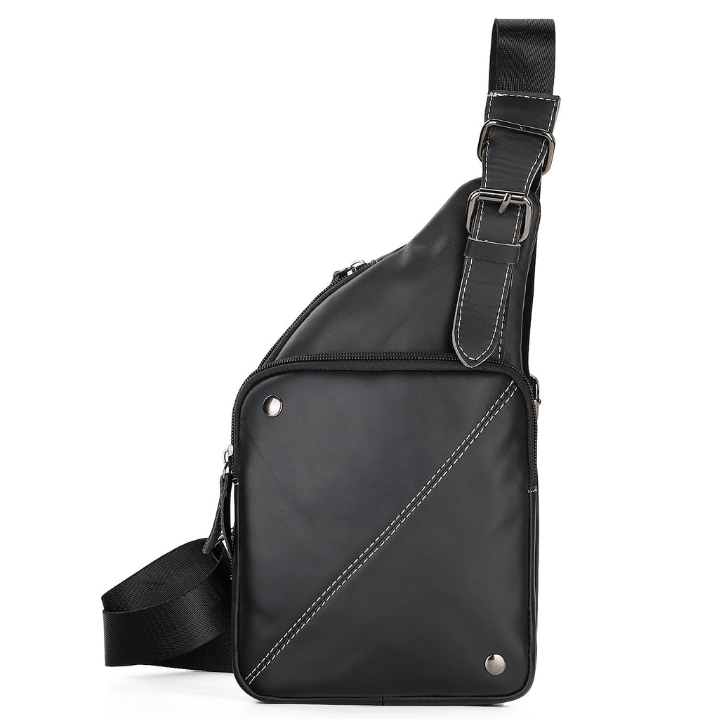 Rindsleder-Crossbody Umhängetasche – Bild 5 | LuxeStyle