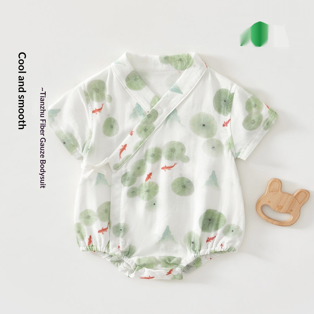 Baby Sommer Strampler aus Bambusfaser – Bild 3 | LuxeStyle