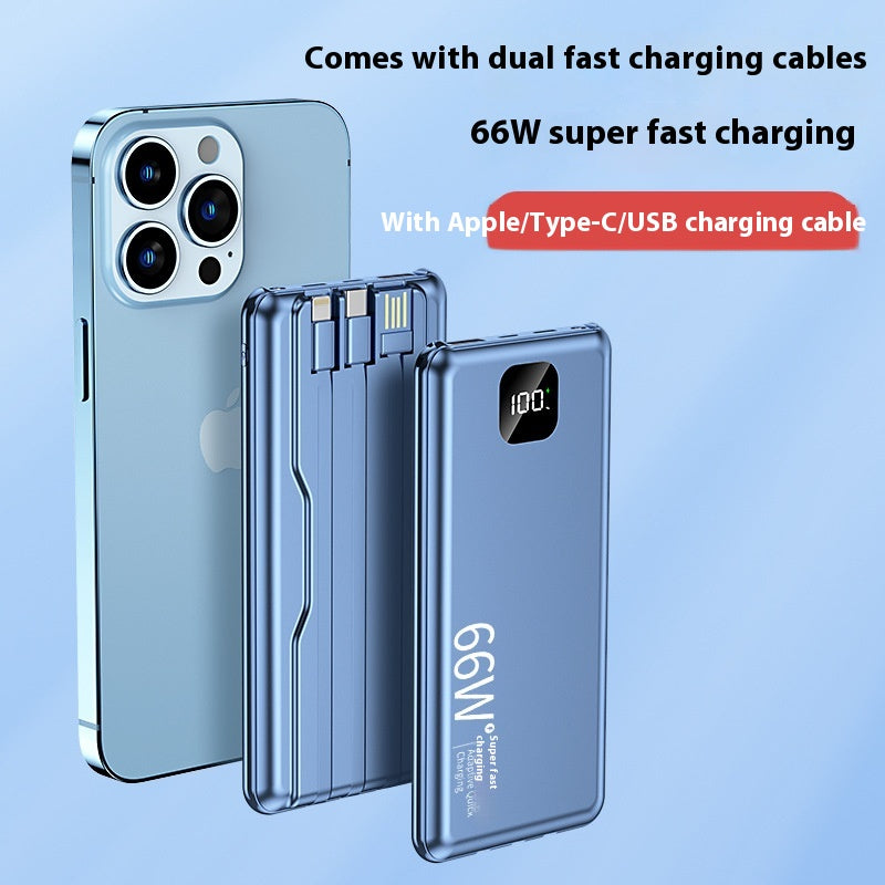 PD66W Powerbank 20000 mAh mit Kabel
