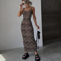 Schlankheits-Dress mit modischen Prints