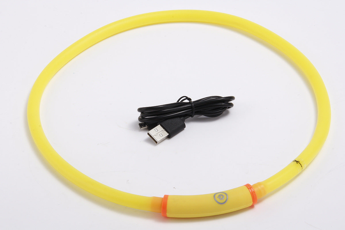 Wasserdichtes LED-Hundehalsband, rund – Bild 3 | LuxeStyle