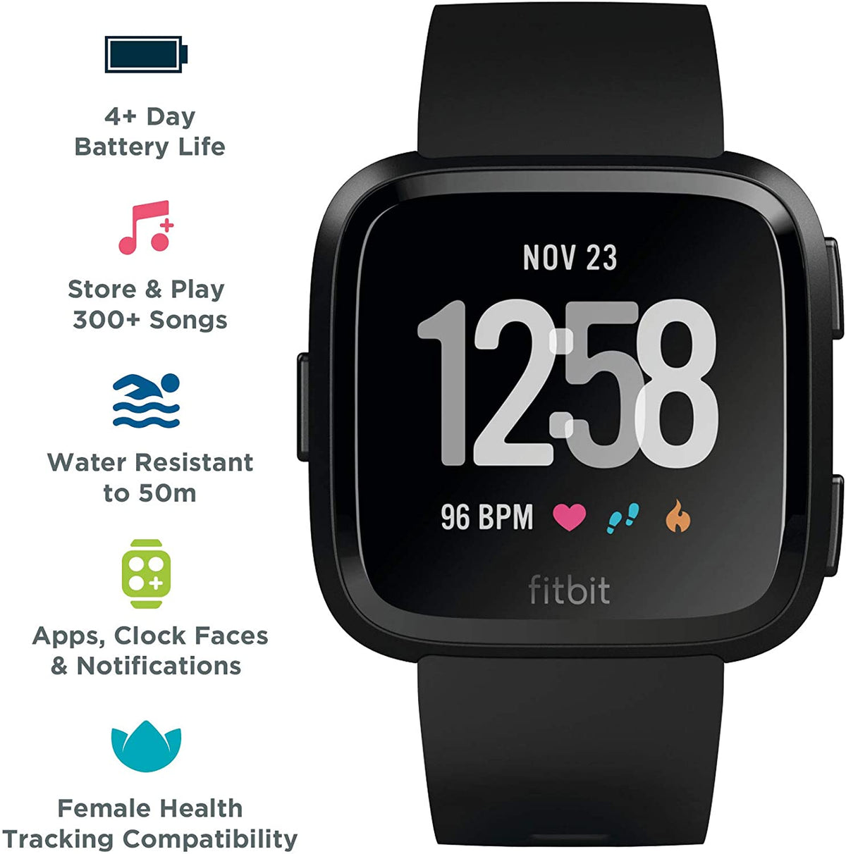 Wasserdichte Smartwatch mit Herz- & Schlafüberwachung – Bild 3 | LuxeStyle