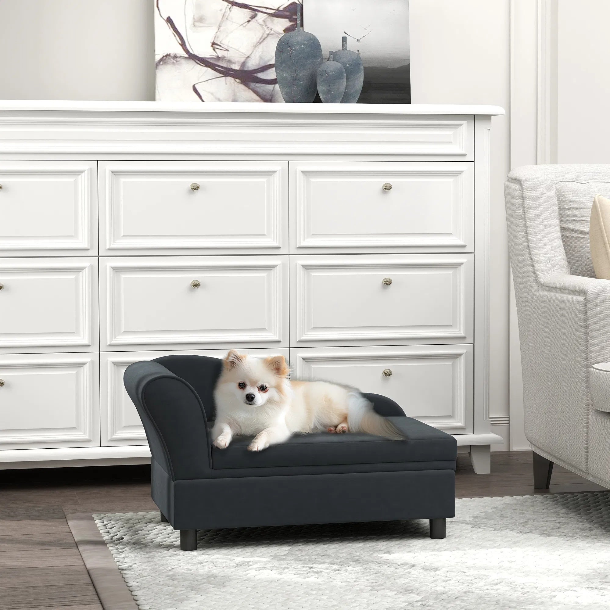 Haustier Sofa mit Stauraum