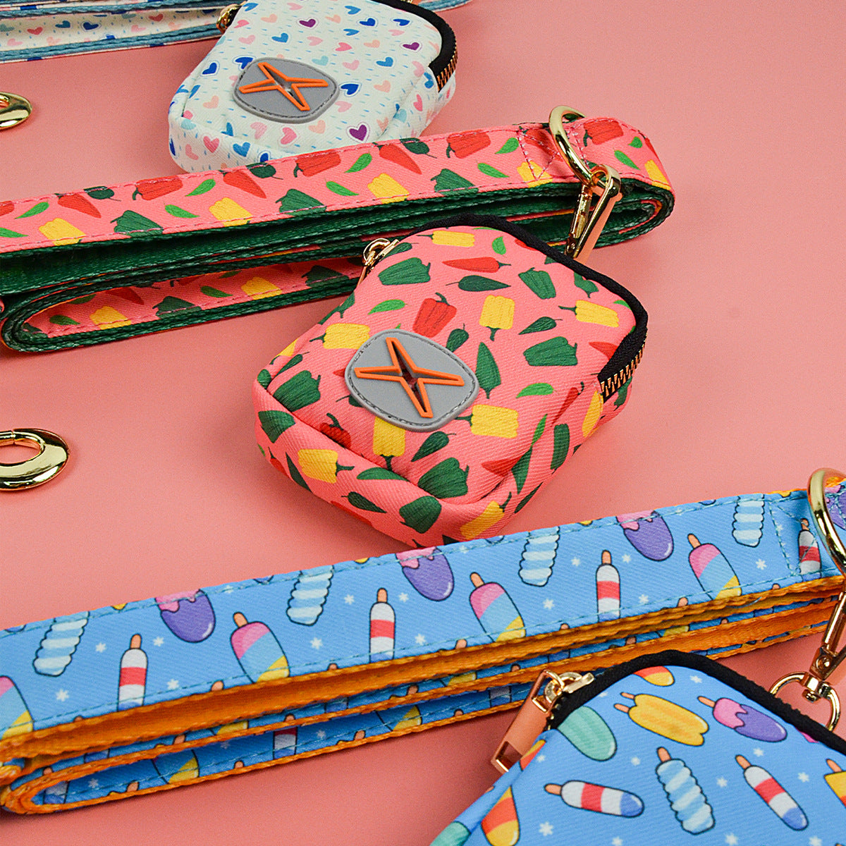 Schönes Hundehalter Seil-Müllbehälter-Set
