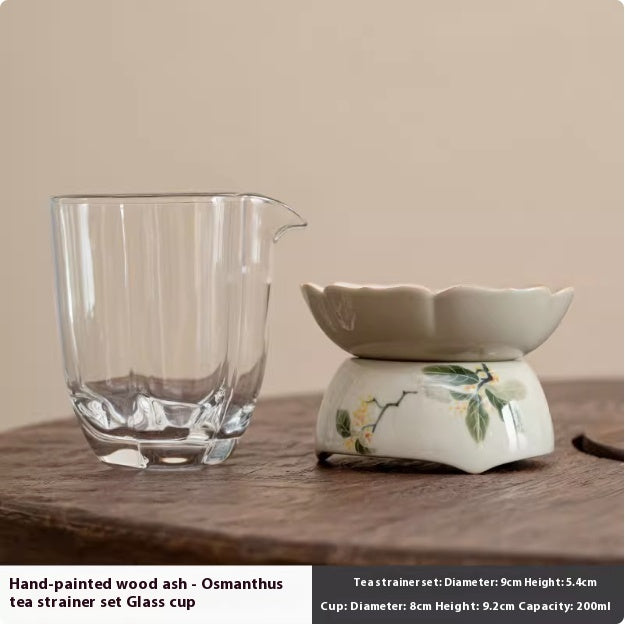 Osmanthus Tee-Set mit Teestrainer