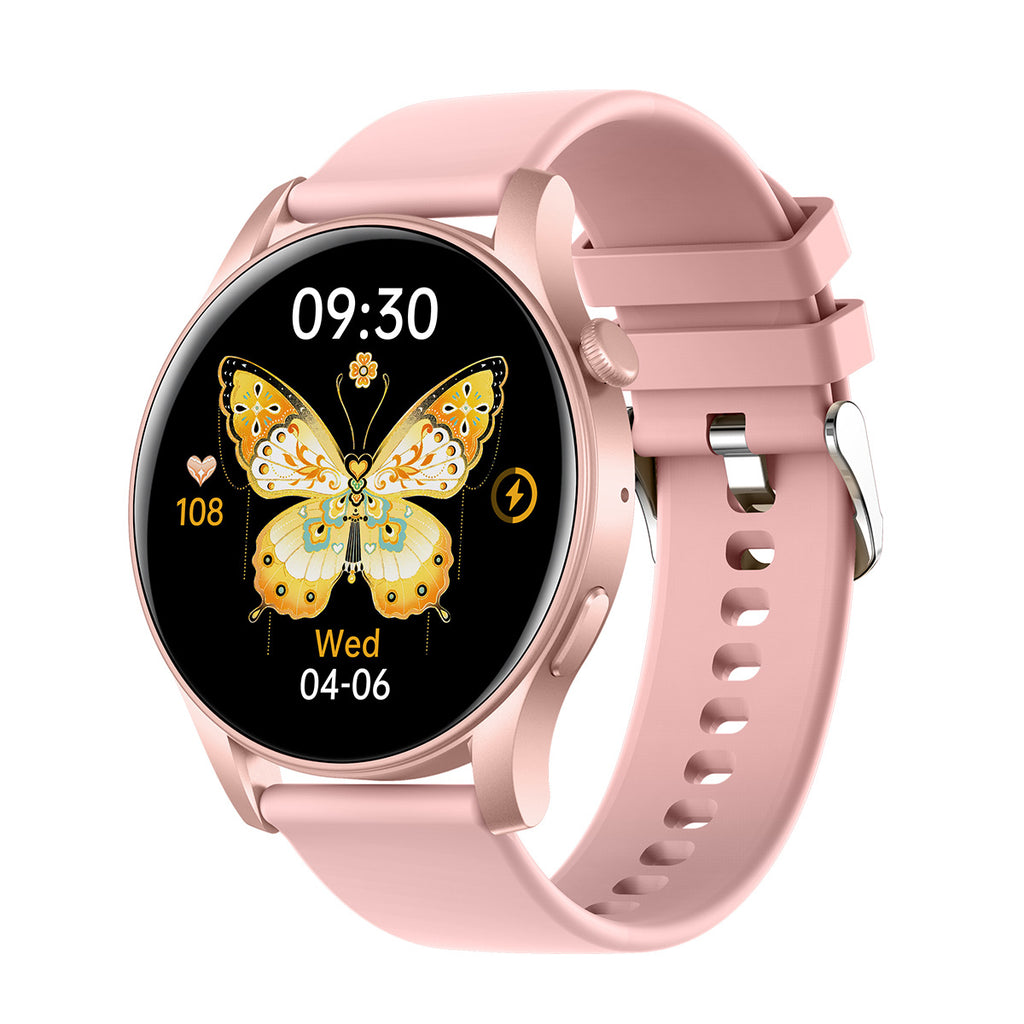 Smartwatch mit Bluetooth-Telefonie und Herzfrequenz