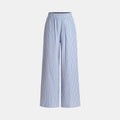 Gestreifte Wide-Leg Hose im Yamamoto-Stil – Ansicht 3