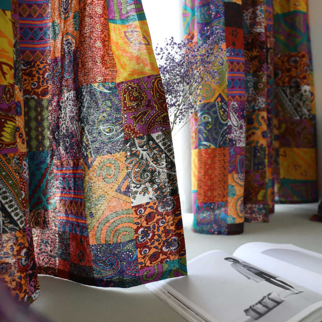 Boho-Stil Vorhang