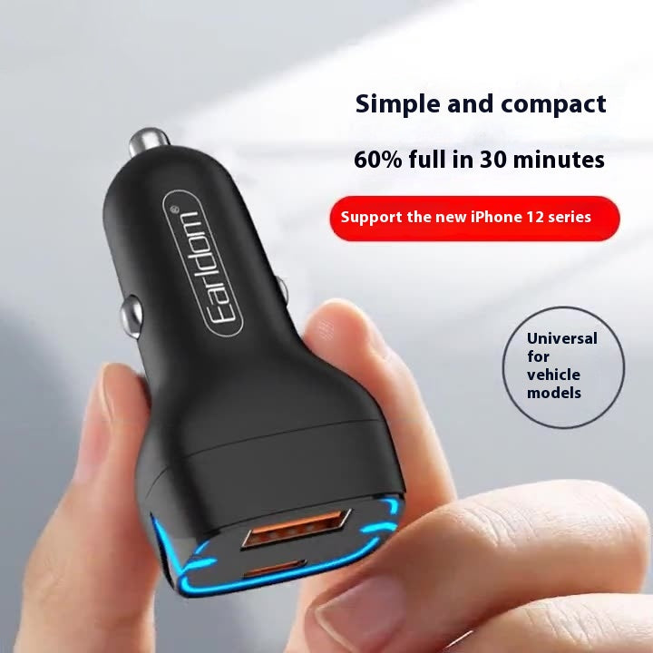 Auto-Ladegerät Quick Charge Stecker