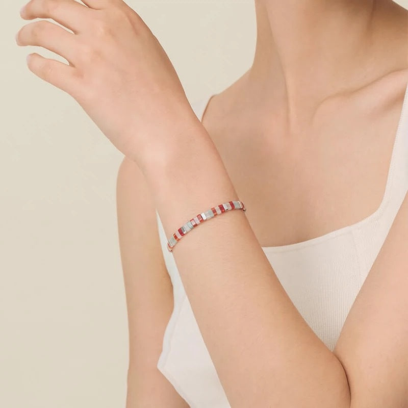 Armband mit Achat-Elementen | LuxeStyle