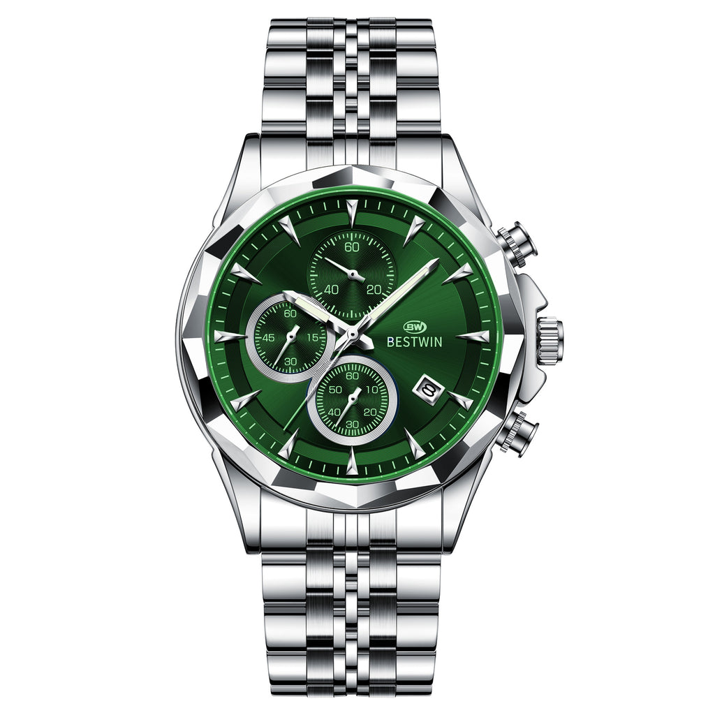 Personalisierte leuchtende Sechs-Hand-Uhr für Herren – Bild 15 | LuxeStyle