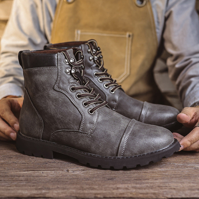 Modische hohe Arbeitsstiefel – Bild 6 | LuxeStyle