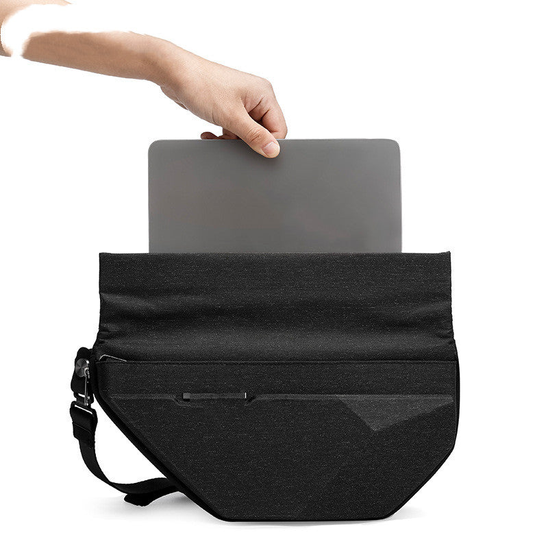 Umhängetasche für Herren mit Diagonal-Funktion – Bild 6 | LuxeStyle