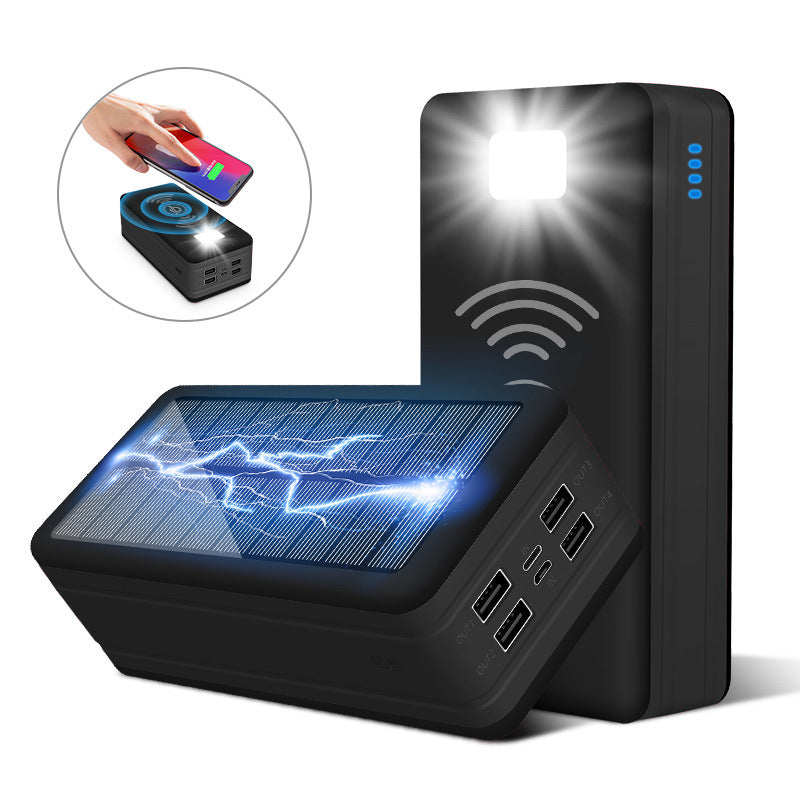 Grosse Kapazität Portable Powerbank mit Solar