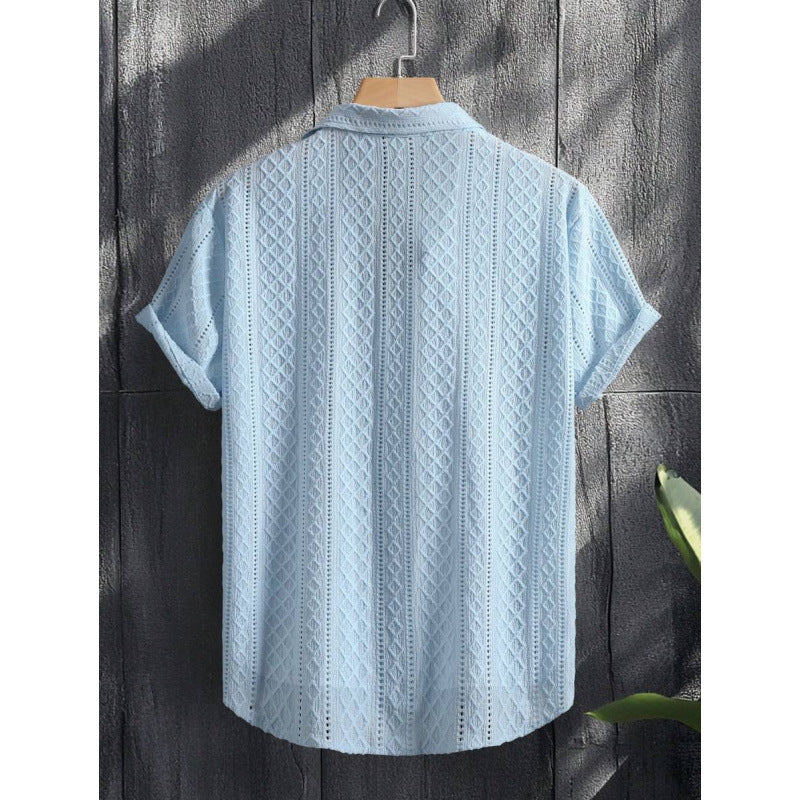 Freizeit-Shirt mit Knopfärmeln