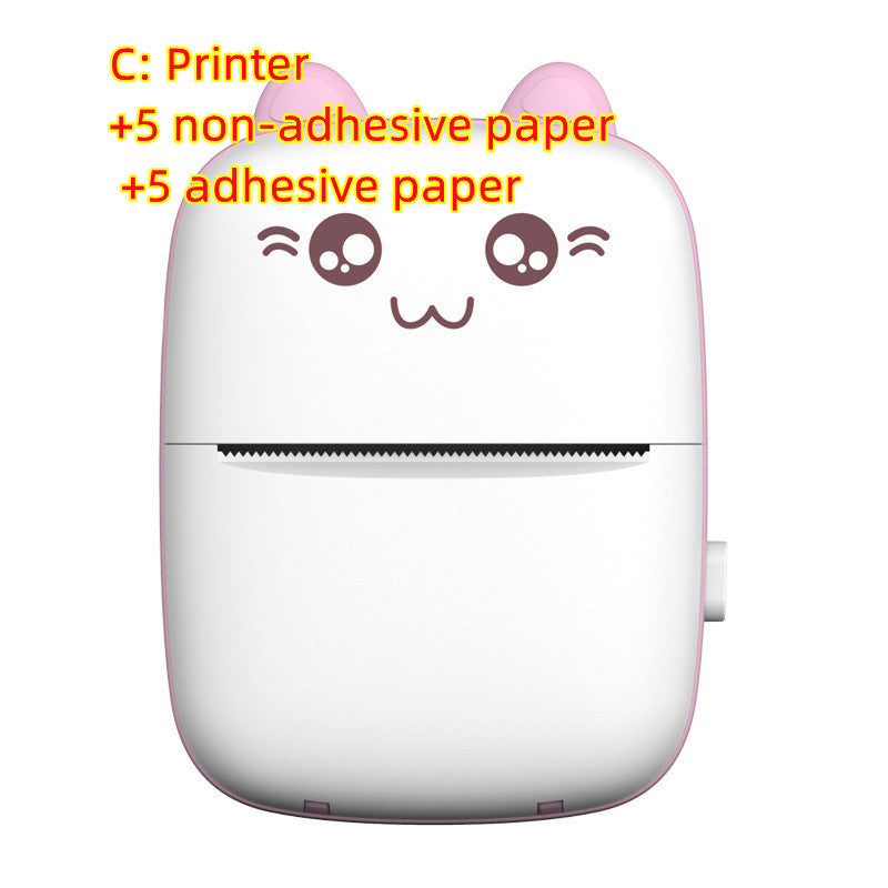 Portabler Mini-Drucker für Fotos & Notizen – Bluetooth/WiFi