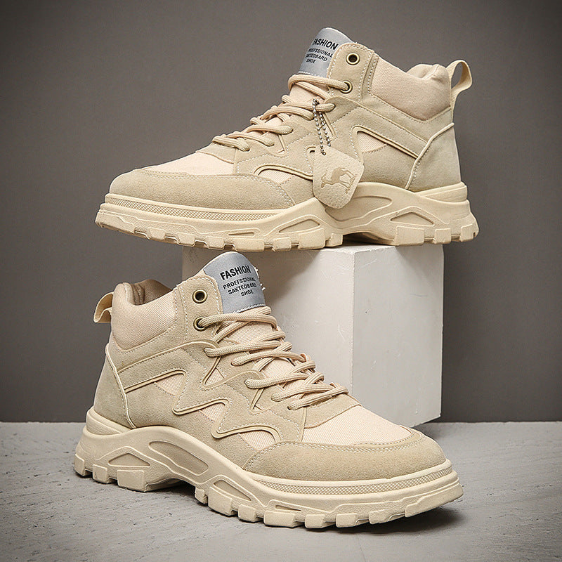 Herrenschuhe High-Top mit dicker Sohle – Bild 4 | LuxeStyle