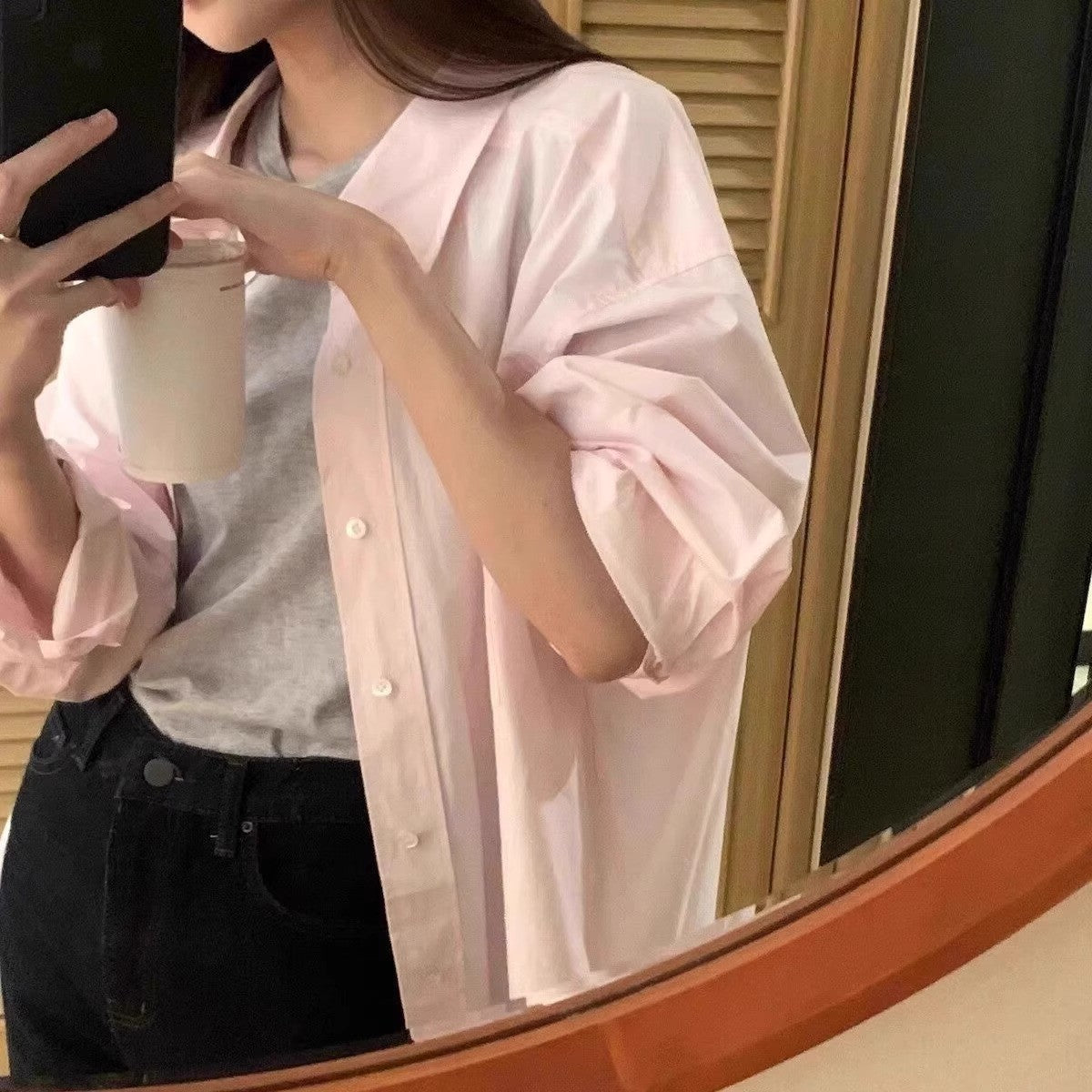 Lockeres Damen-T-Shirt mit langen Ärmeln – Bild 2 | LuxeStyle