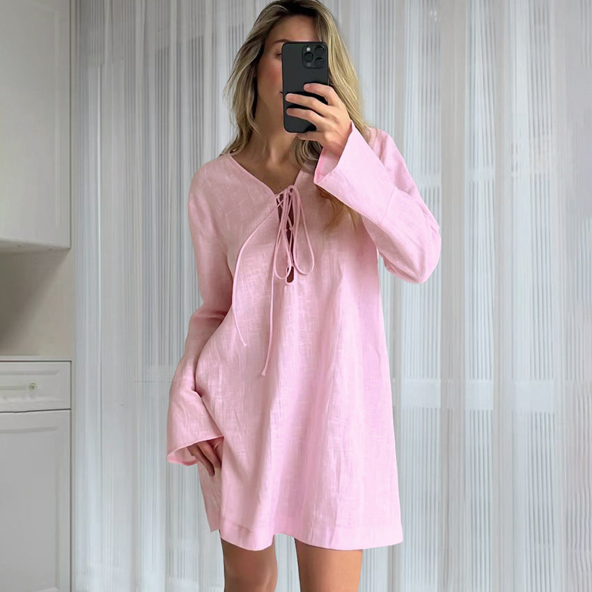 Loose & Bequemes Nachthemd für Damen – Bild 2 | LuxeStyle