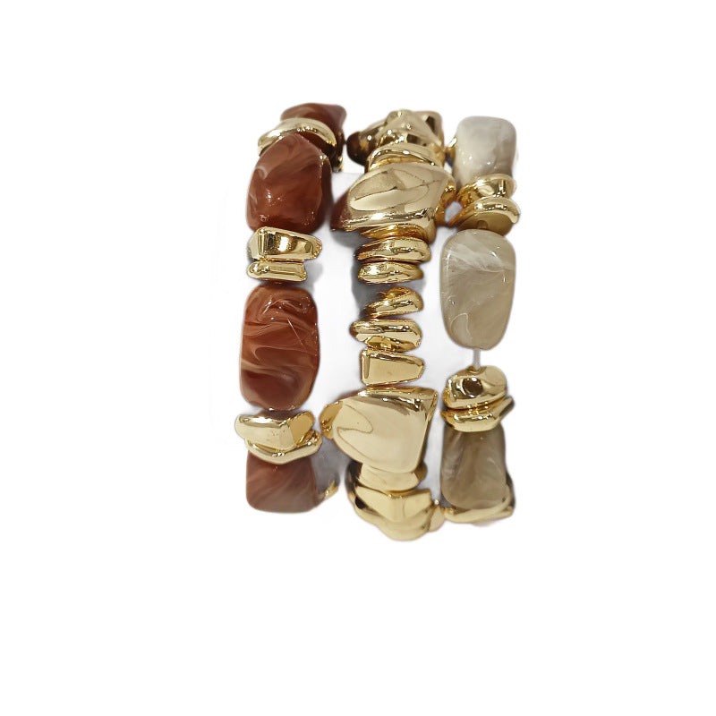 Irregulärer Acrylarmband – Bild 3 | LuxeStyle