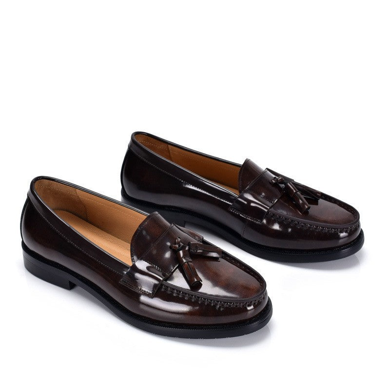 Britische Lackleder-Loafer für Herren