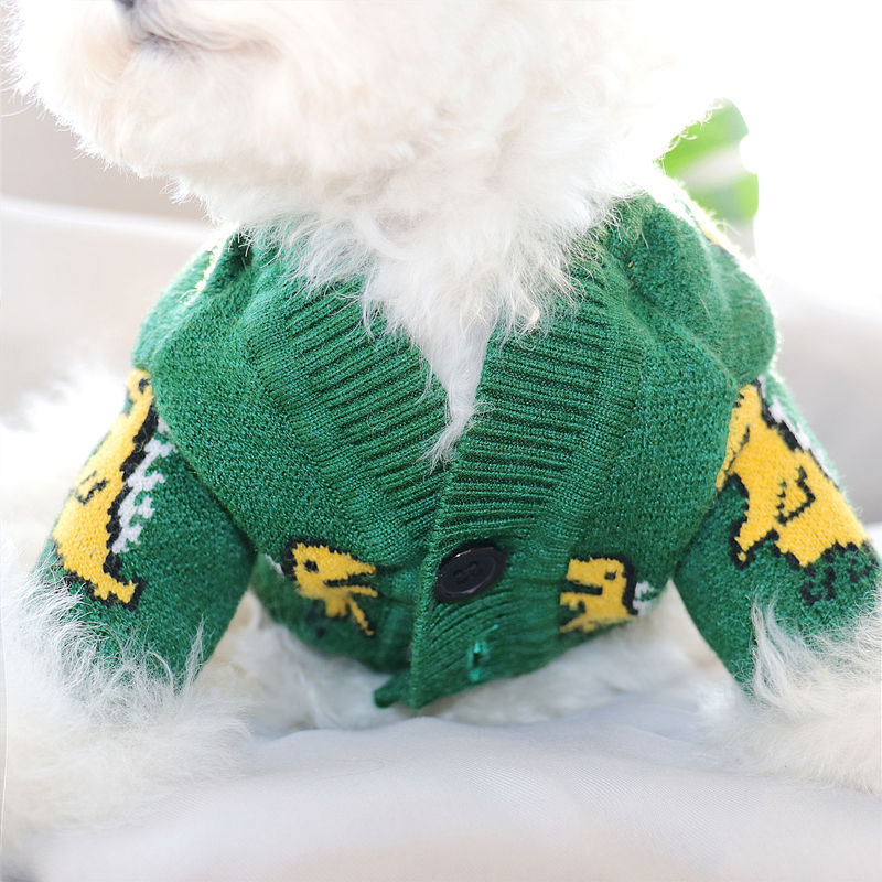 Hundepullover aus Wolle, Jacquard – Bild 3 | LuxeStyle