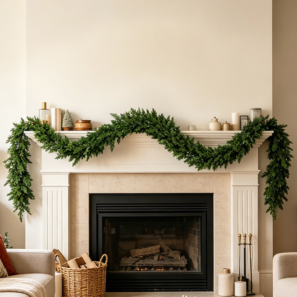 Weihnachtskranz aus Kiefernnadeln 50 cm – Bild 7 | LuxeStyle