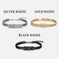 Armband Flaches Quadrat Doppelgeflecht – Bild 6 | LuxeStyle