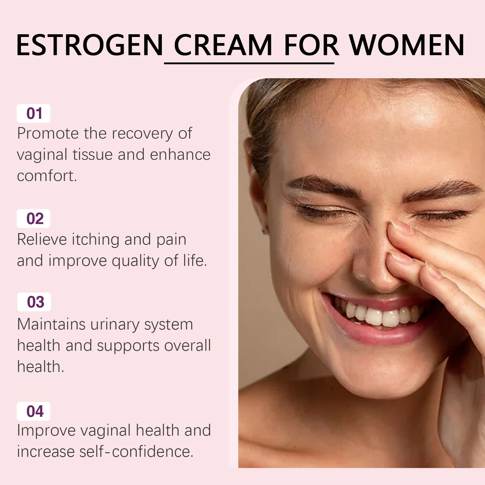 Intimpflegecreme mit Estriol