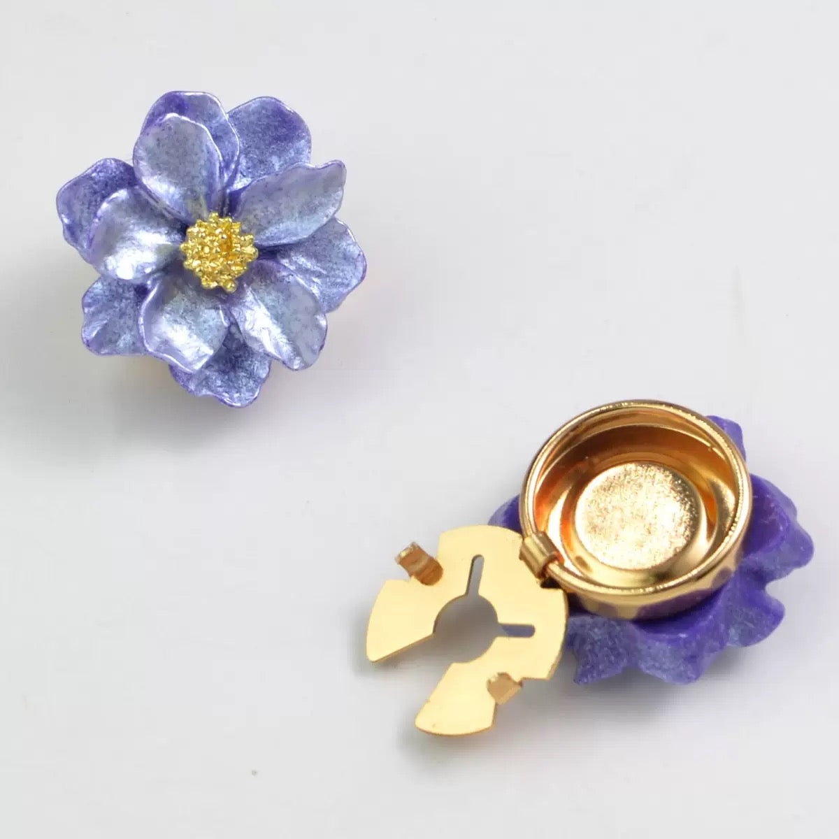 Florale Magnetbrosche