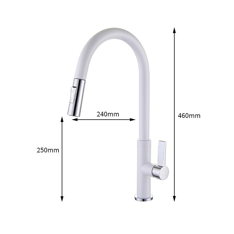 Kupfer Küchenarmatur mit Ausziehbrause – Bild 7 | LuxeStyle