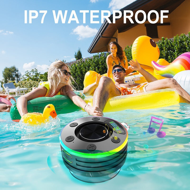 Wasserdichter Bluetooth-Speaker 5 W (schwarz) – Bild 3 | LuxeStyle