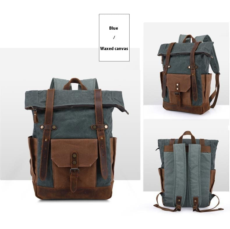 Wasserdichte Canvas-Reisetasche 20-35 L – Bild 4 | LuxeStyle
