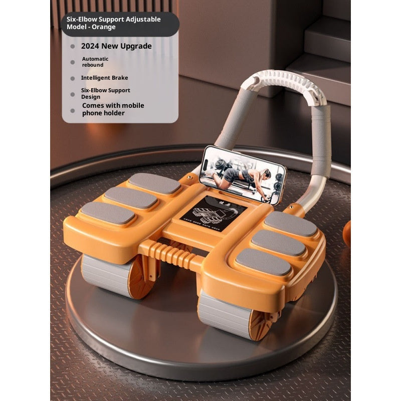 Bauchmuskelrad mit automatischem Rebound