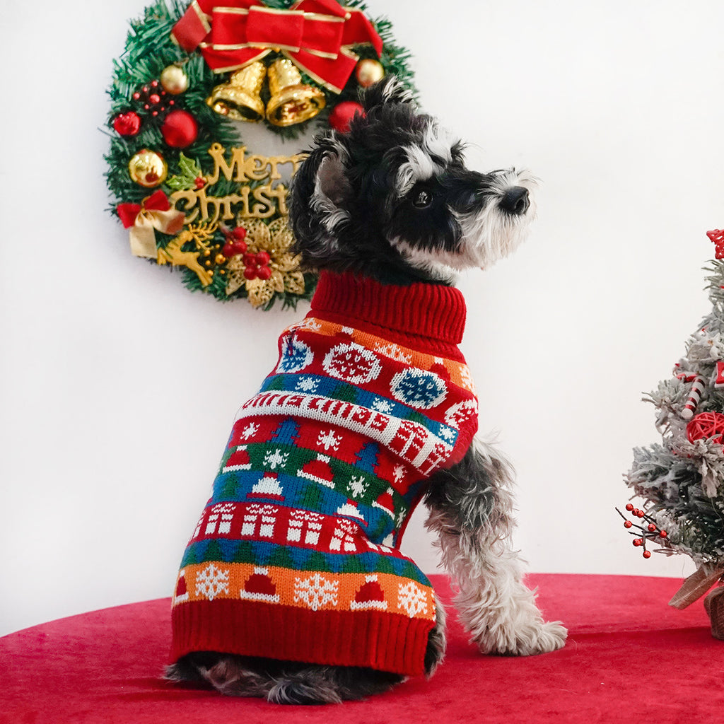 Herbst- und Winterweihnachtspullover für Hunde – Bild 5 | LuxeStyle