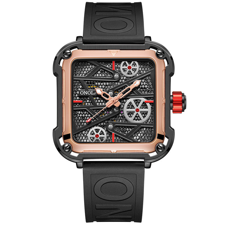 ONOLA Mechanical Herrenuhr – Automatik, Hohl-Design – Bild 4 | LuxeStyle