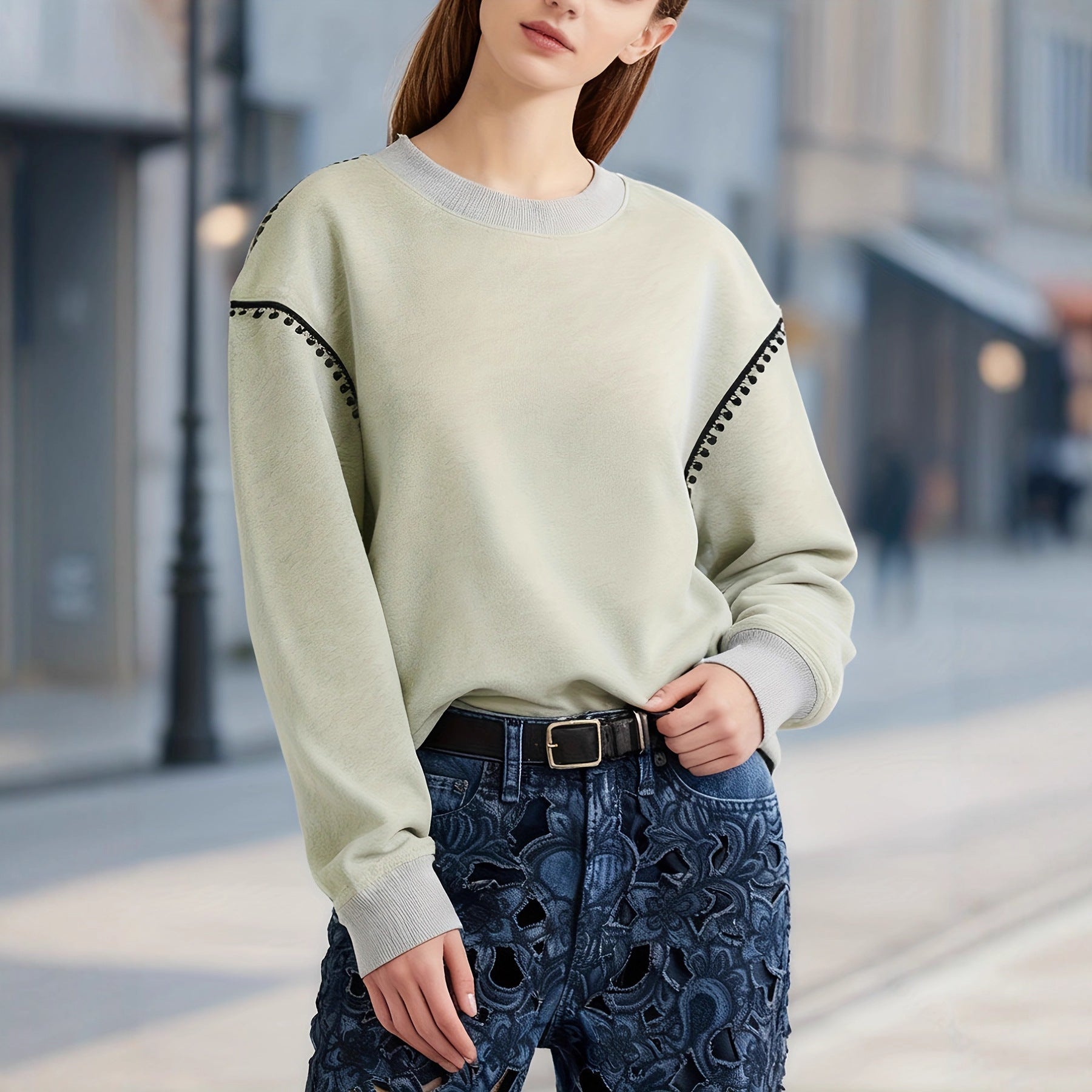 Retro Sportswear mit Kontrastfarben