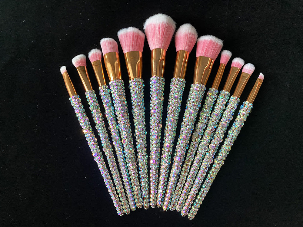Diamond 12 Gems Make-up Pinsel-Set – Bild 9 | LuxeStyle