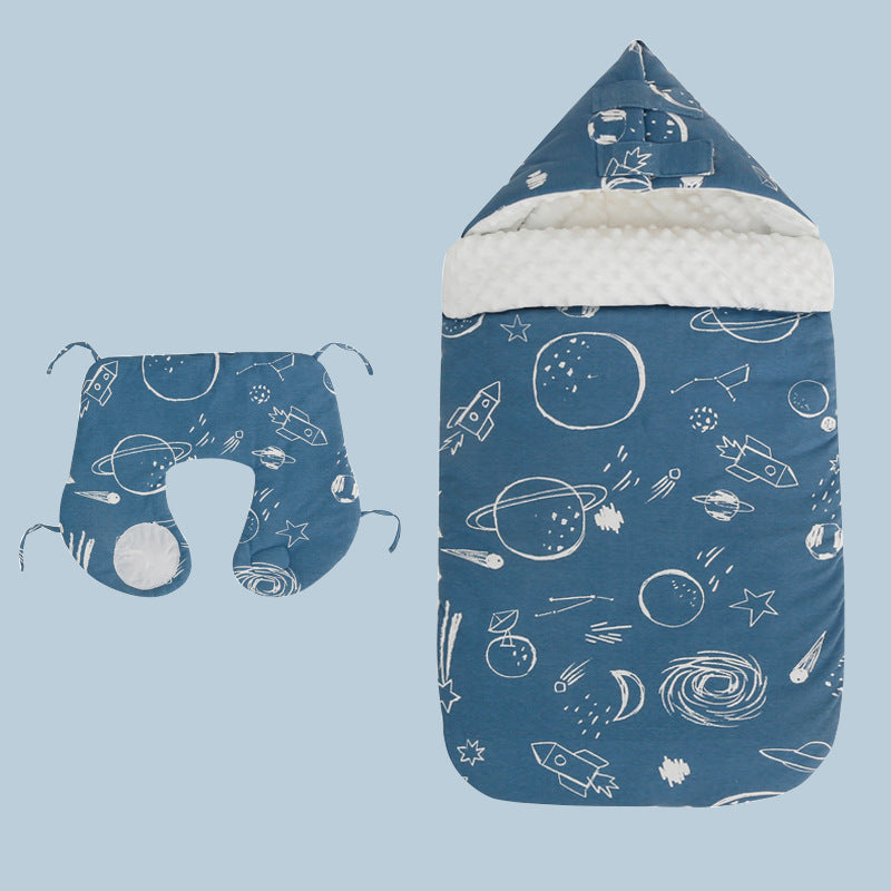 Baby Baumwoll-Schlafsack mit Anti-Schreck-Funktion – Bild 9 | LuxeStyle