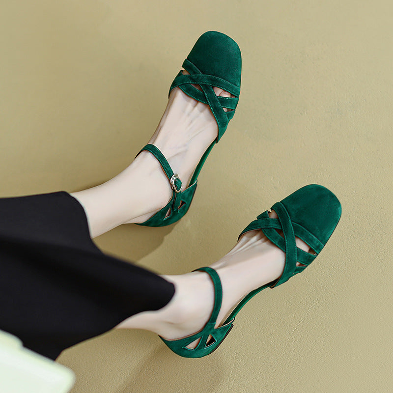 Klassische Retro-Römersandalen im französischen Stil – Bild 3 | LuxeStyle