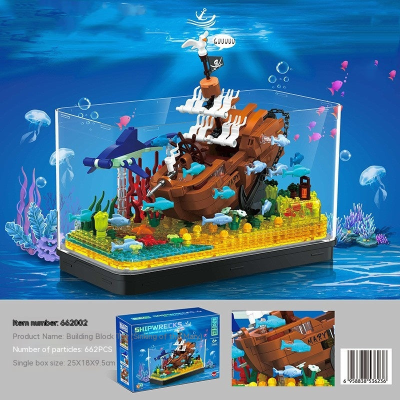 Baustein-Aquarium mit LED-Beleuchtung – Bild 5 | LuxeStyle