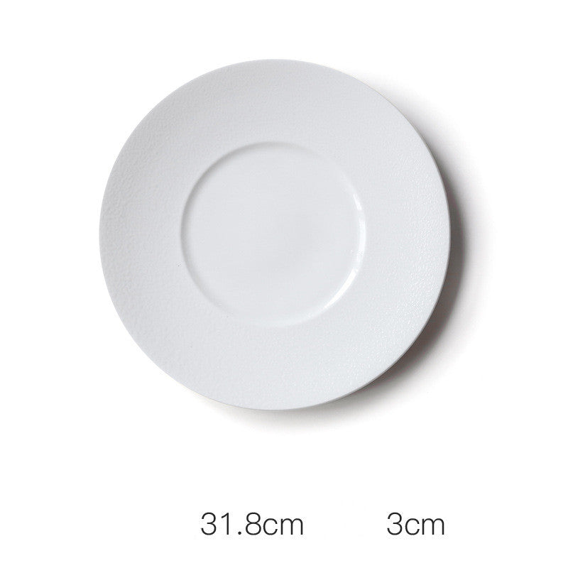 Porzellanplatte 31 cm rund – Stripes & Wellen – Bild 6 | LuxeStyle