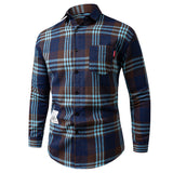 Farbe: Blau kariert