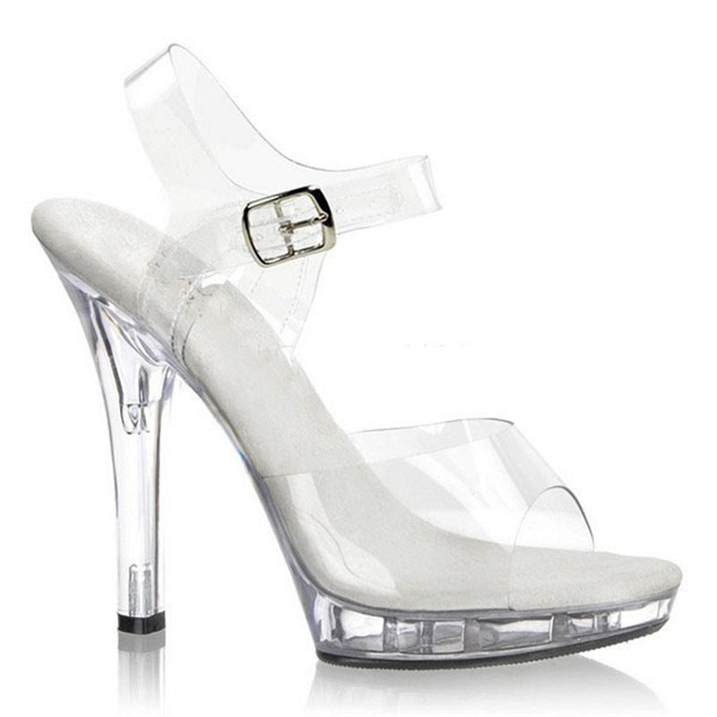 Crystal Plateau-Sandalen – Bild 3 | LuxeStyle