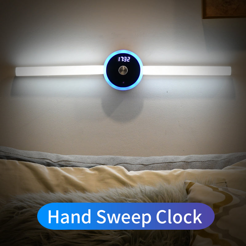 Smart LED Schranklicht mit Uhr und Sensor